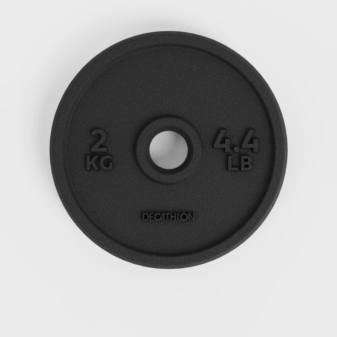 Disco Musculación 28 mm Hierro Reciclado 80 % 2 kg