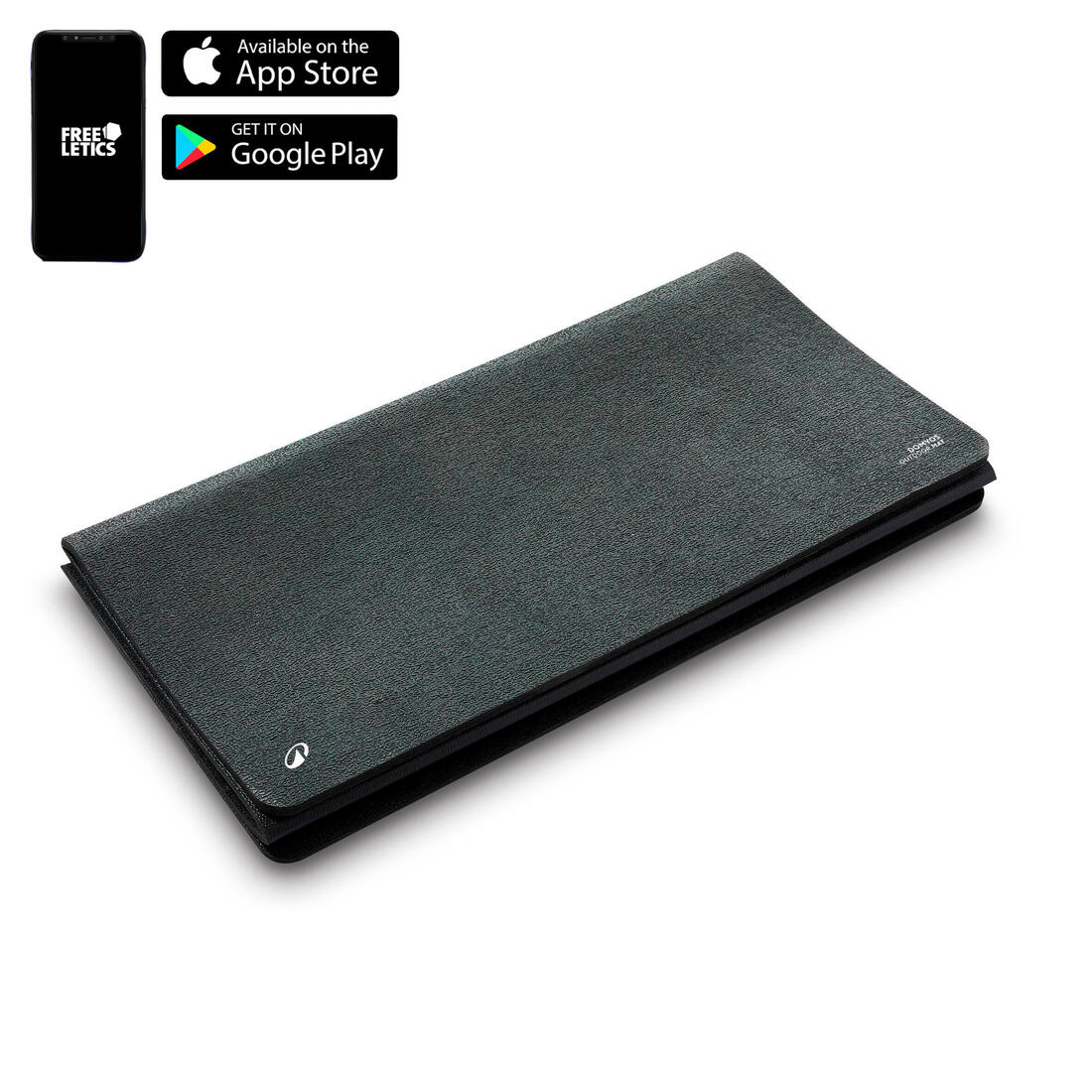 Esterilla Fitness Negro 8 mm Resistente Plegable Interior/Exterior - Image 2