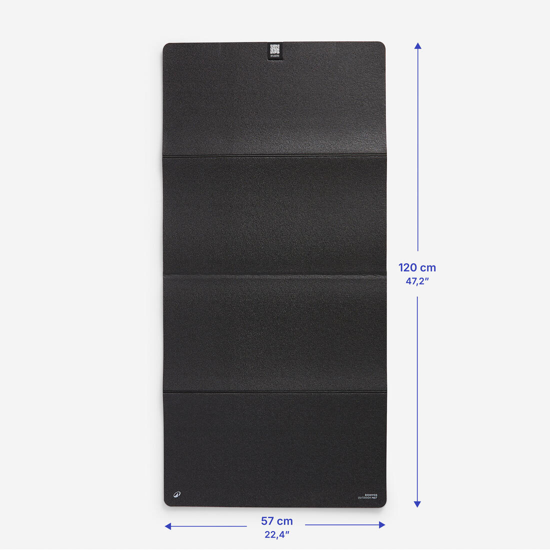 Esterilla Fitness Negro 8 mm Resistente Plegable Interior/Exterior - Image 4