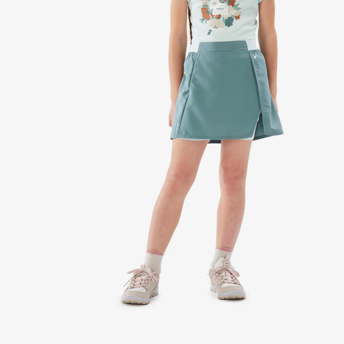 Falda-pantalón de montaña y trekking Niños 7-15 años Quechua MH100