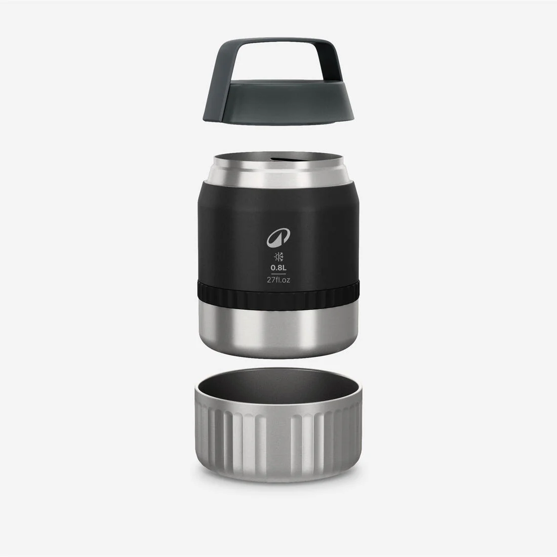 Fiambrera 900 isotérmica acero inoxidable 0,8L para camping, senderismo/trekking - Image 2