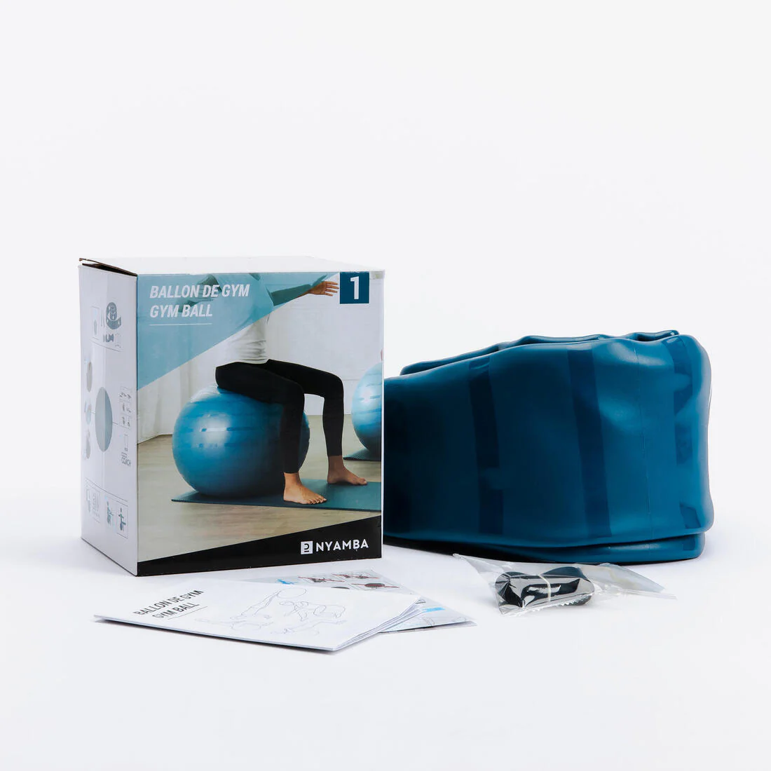 Fitball Pelota Pilates Resistente Talla S - 55 cm - Image 12