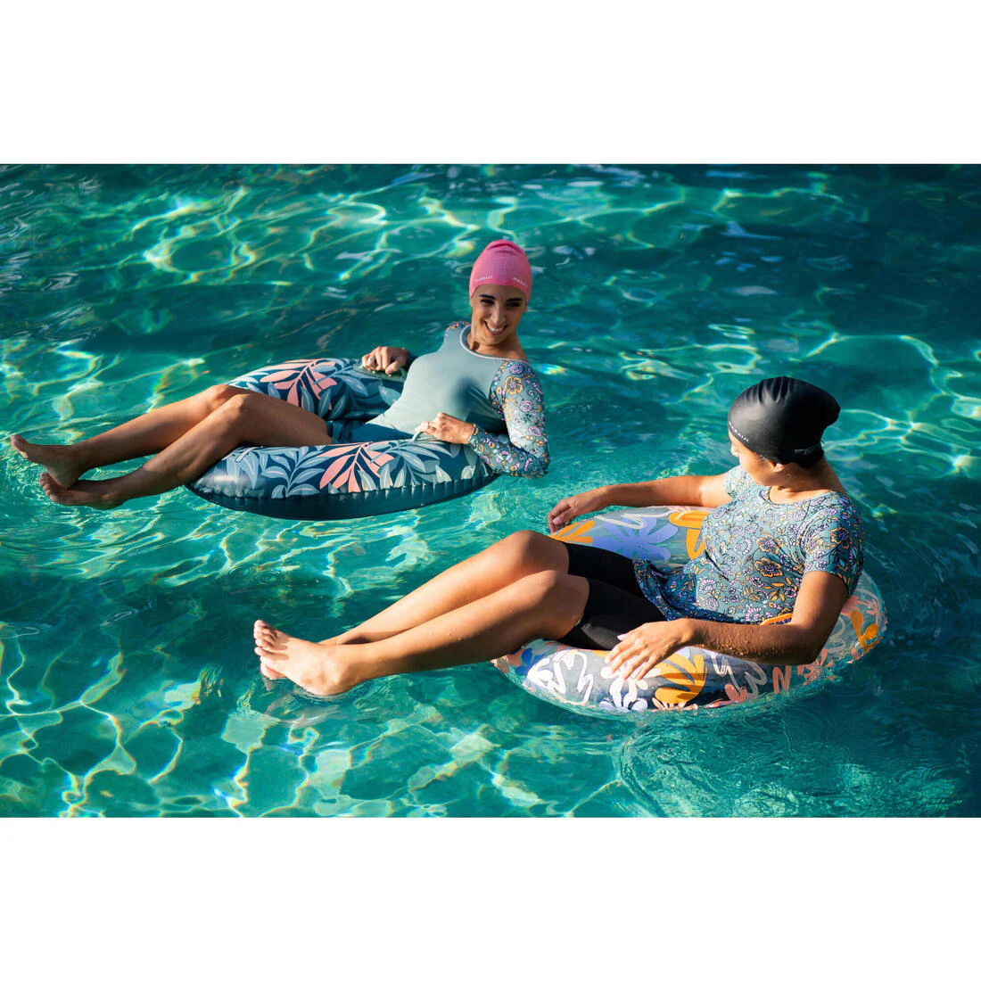 Flotador hinchable grande 92cm adultos (máx 90kg) con asas - Image 12