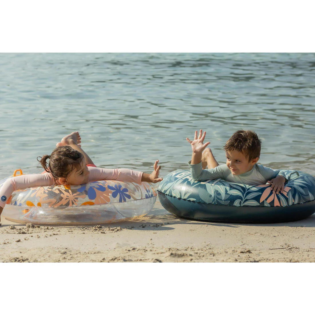 Flotador hinchable grande 92cm adultos (máx 90kg) con asas - Image 15
