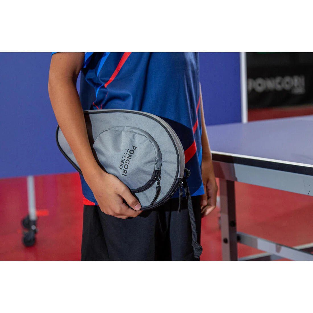 FUNDA DE PALA DE PING PONG TTC 130 GRIS - Image 9