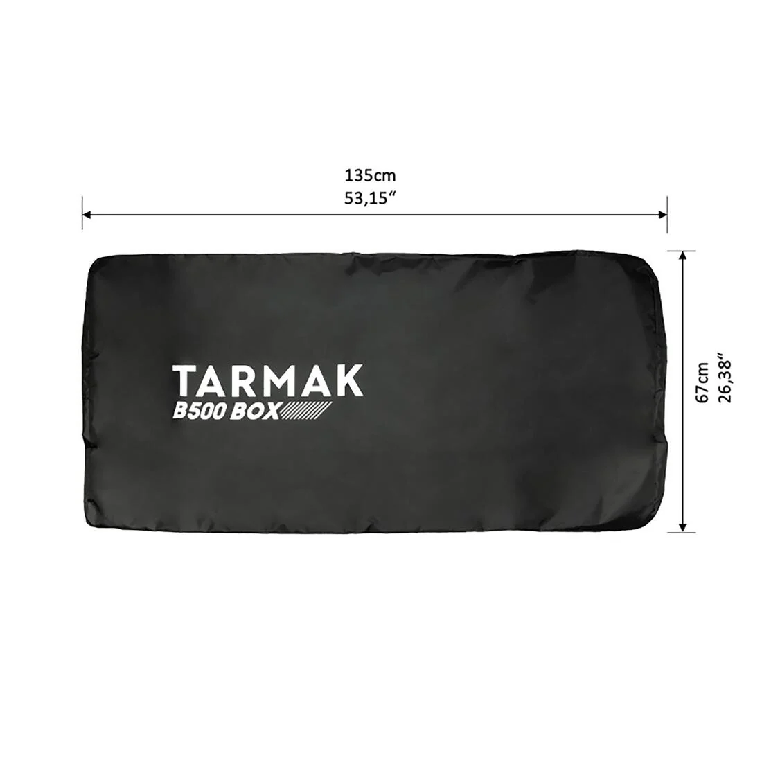Funda de protección para Canasta de Baloncesto - Lona B500 Box Negro - Image 3