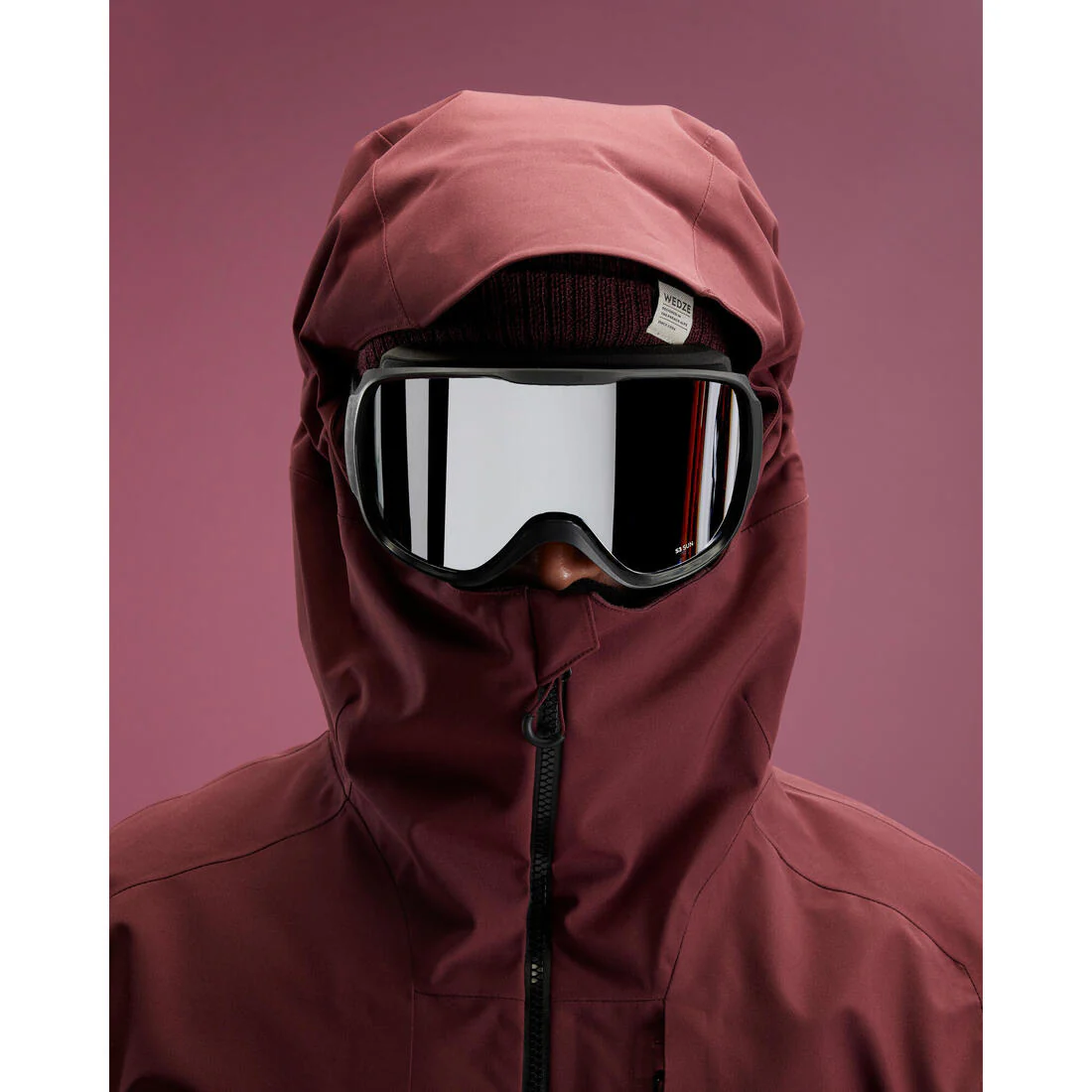 Gafas de esquí y snowboard adulto y niños buen tiempo Wedze G500 S3 - Image 4
