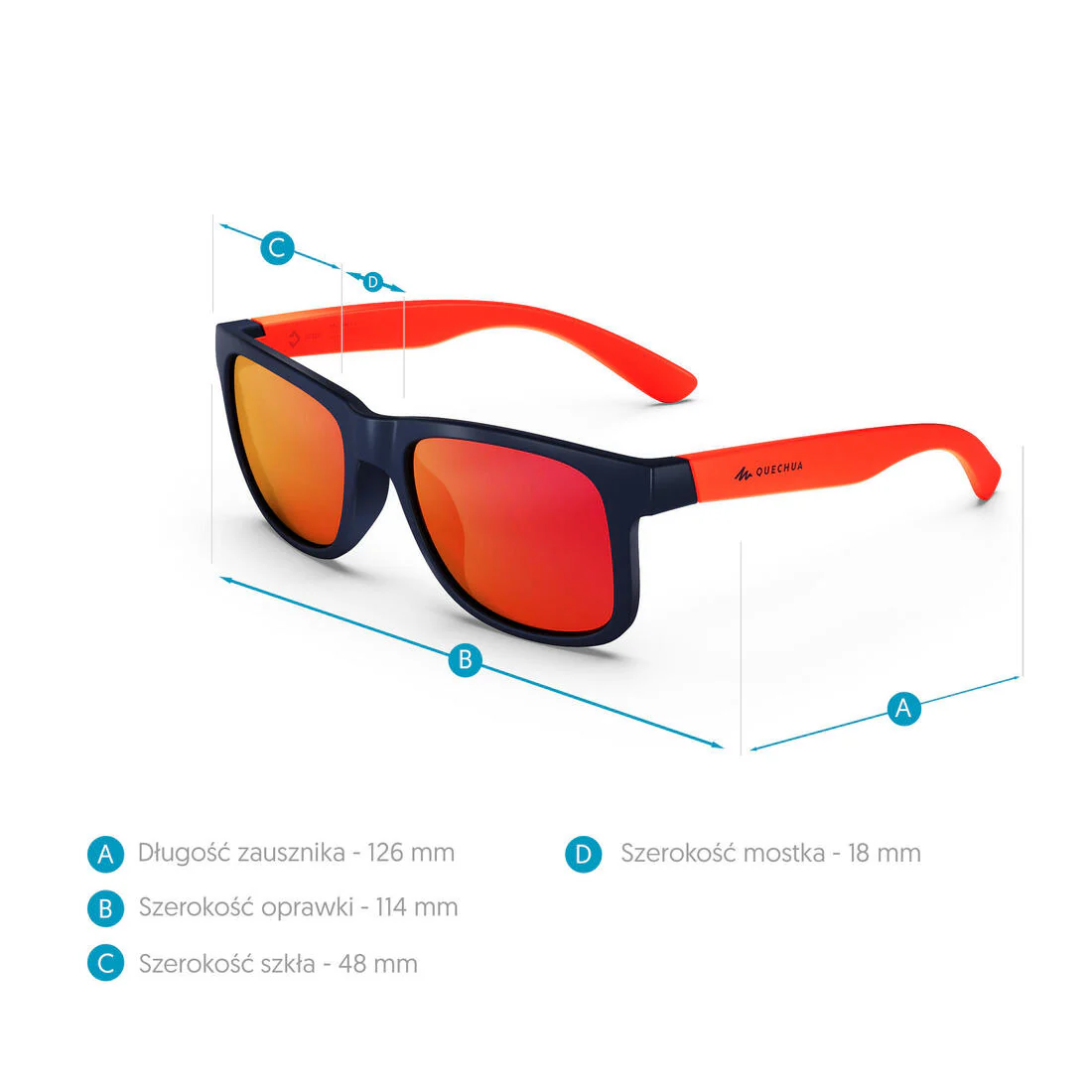 Gafas de sol Niños cuadradas categorÃa 3 MH T140 - Image 22