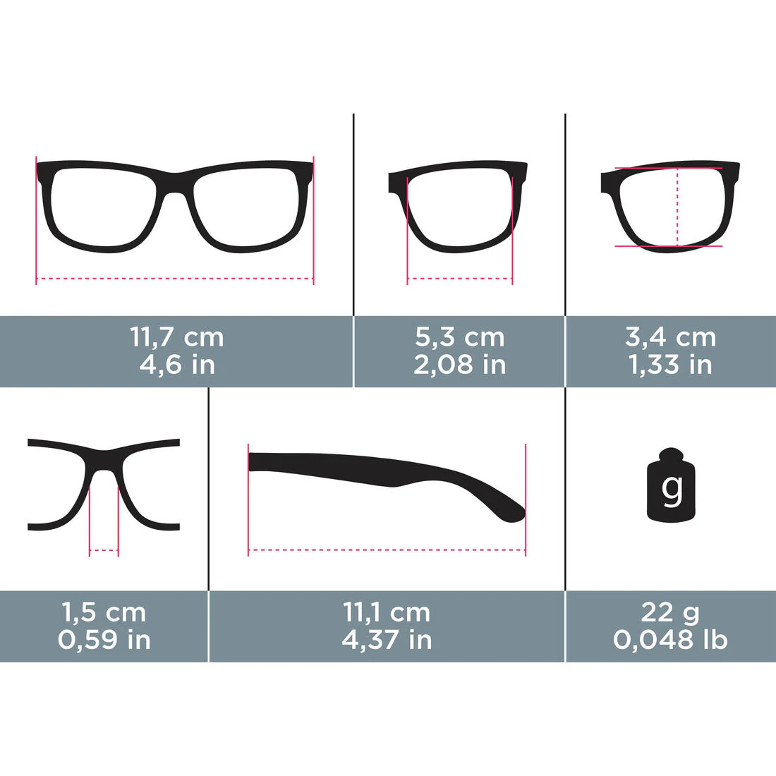 Gafas de Sol Júnior 6 a 10 años de Montaña y Senderismo MH T500 categoría 4 - Image 14