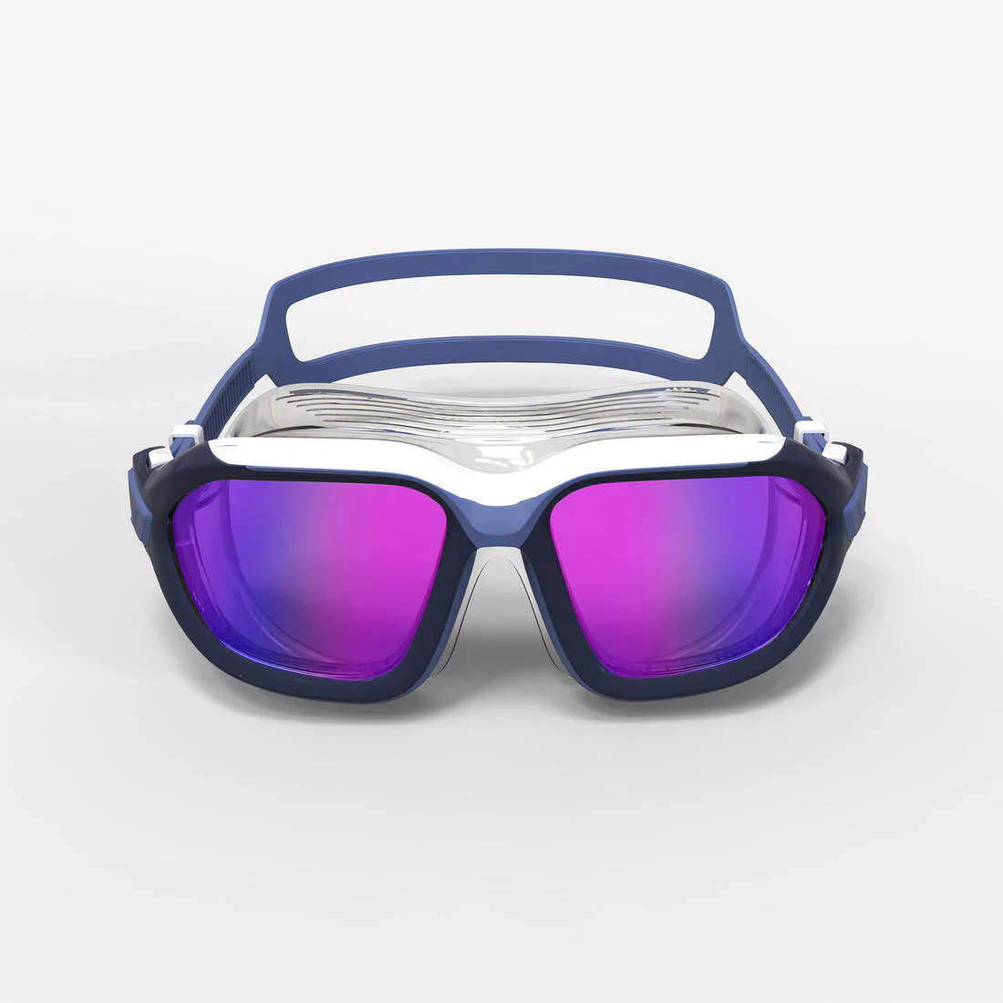 Gafas natación niños/adultos talla S máscara Active Azul Rojo Cristales Espejo - Image 4