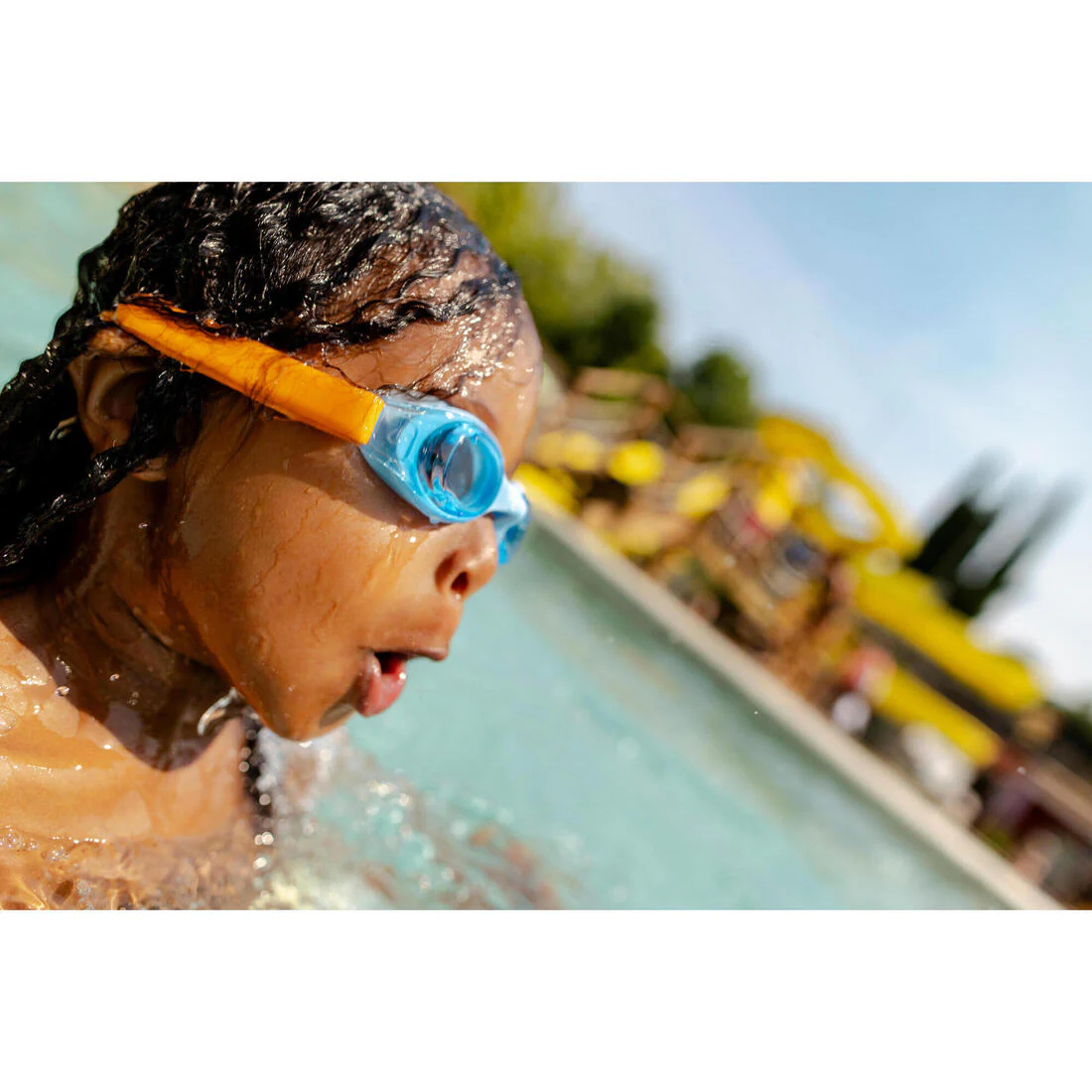 Gafas Natación niños Kuwee Amarillo Cristales Tintados - Image 24