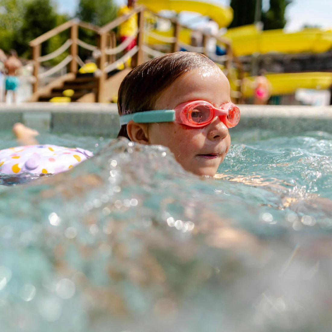 Gafas Natación niños Kuwee Amarillo Cristales Tintados - Image 3