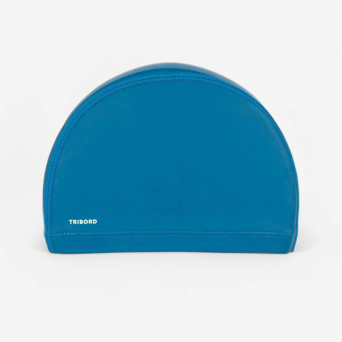 Gorro de Natación tela niños revestido silicona  Blanco estampado estrellas