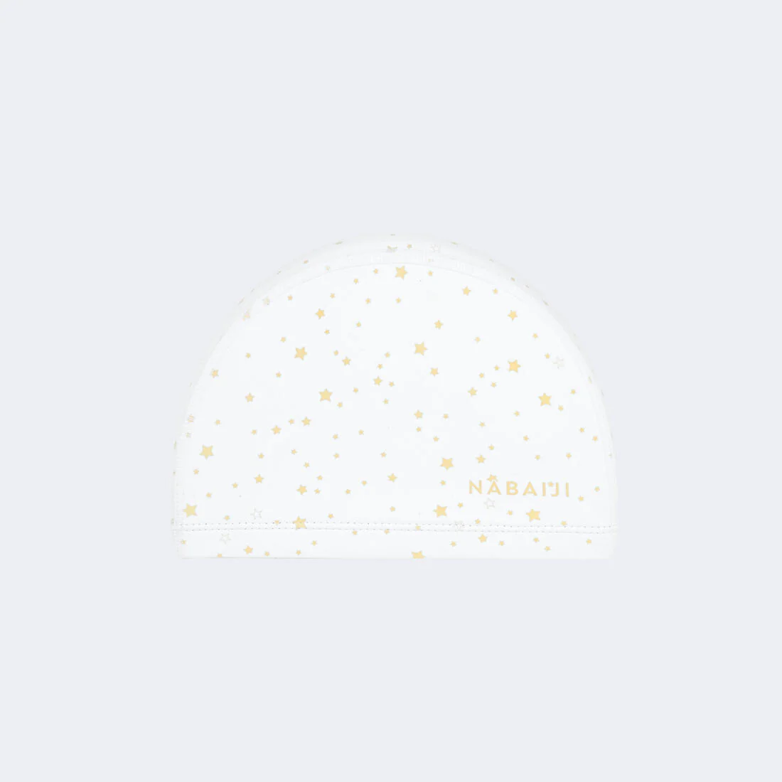 Gorro de Natación tela niños revestido silicona  Blanco estampado estrellas - Image 8