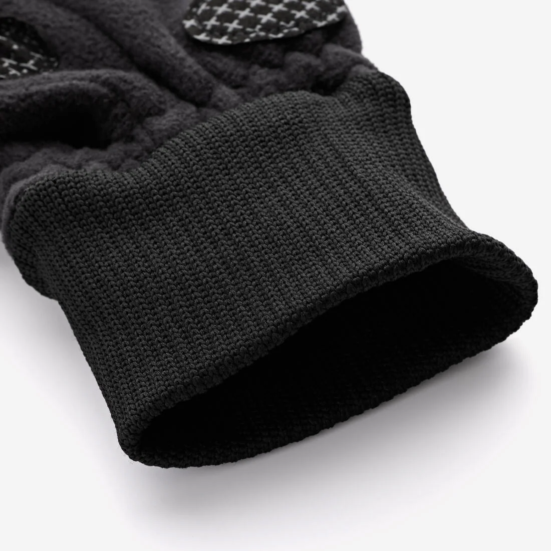 GUANTES CICLISMO INVIERNO TRIBAN ROADR 100 TEJIDO POLAR NEGRO - Image 6