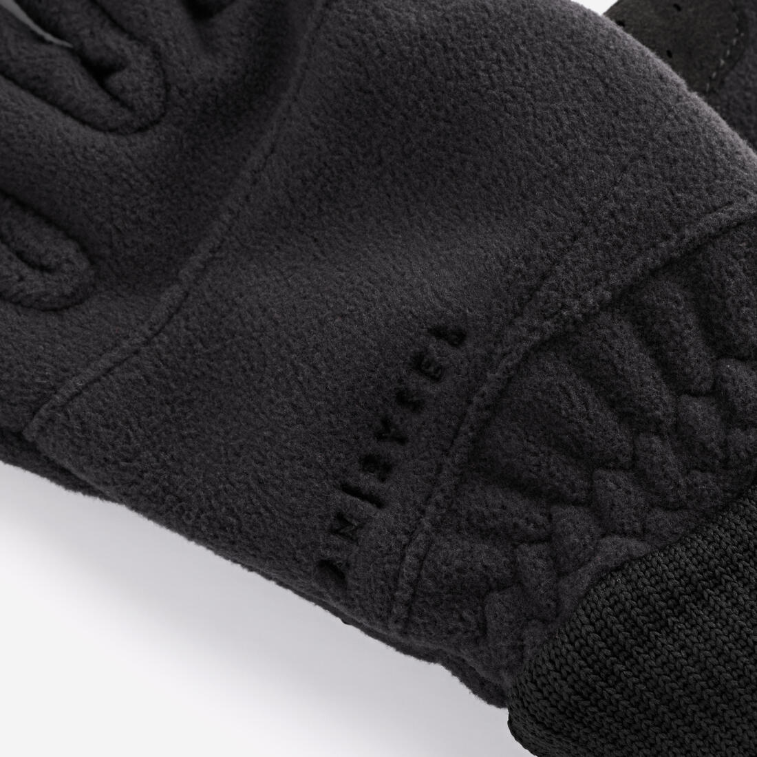 GUANTES CICLISMO INVIERNO TRIBAN ROADR 100 TEJIDO POLAR NEGRO - Image 7