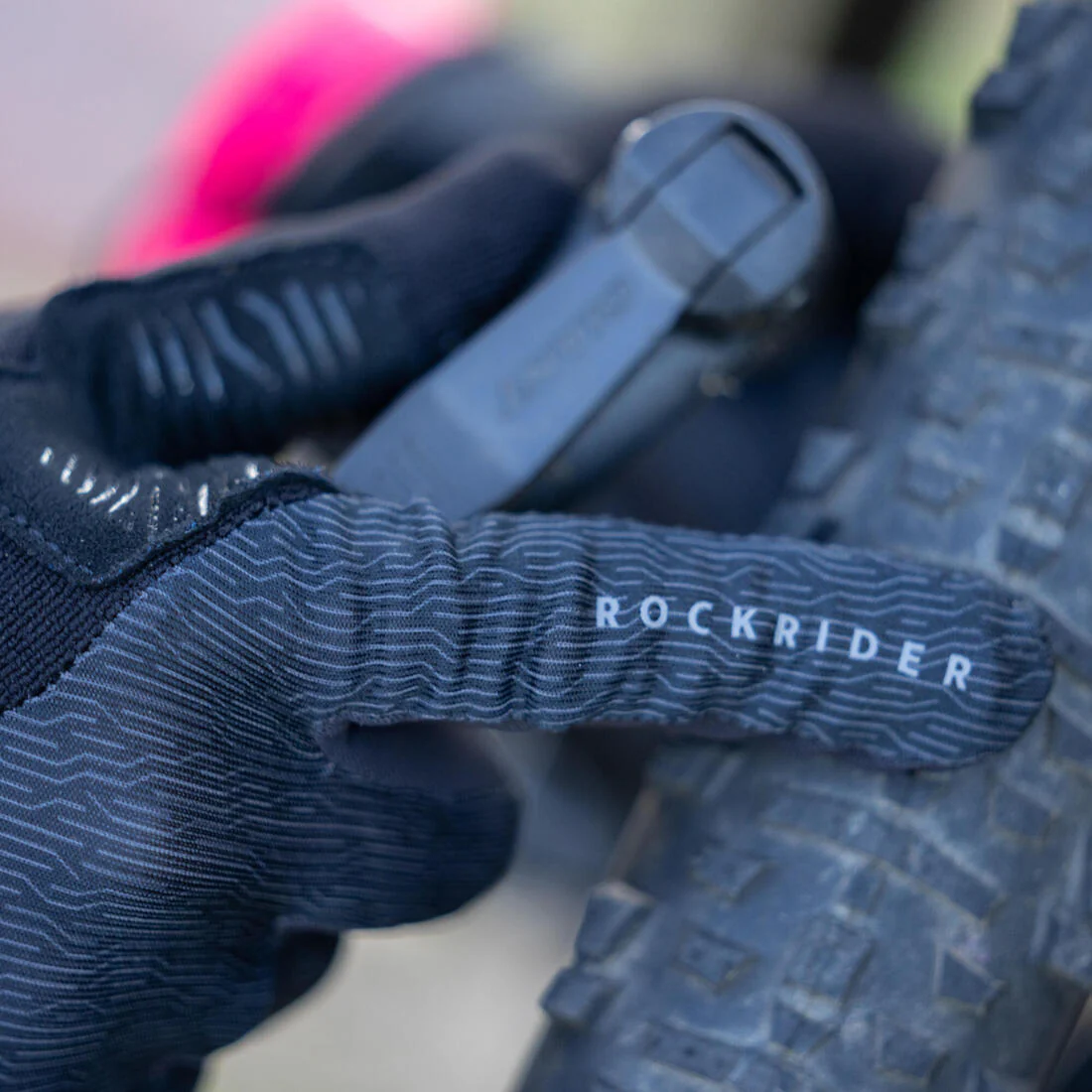 Guantes ciclismo MTB Race Negro Antideslizantes - Image 19