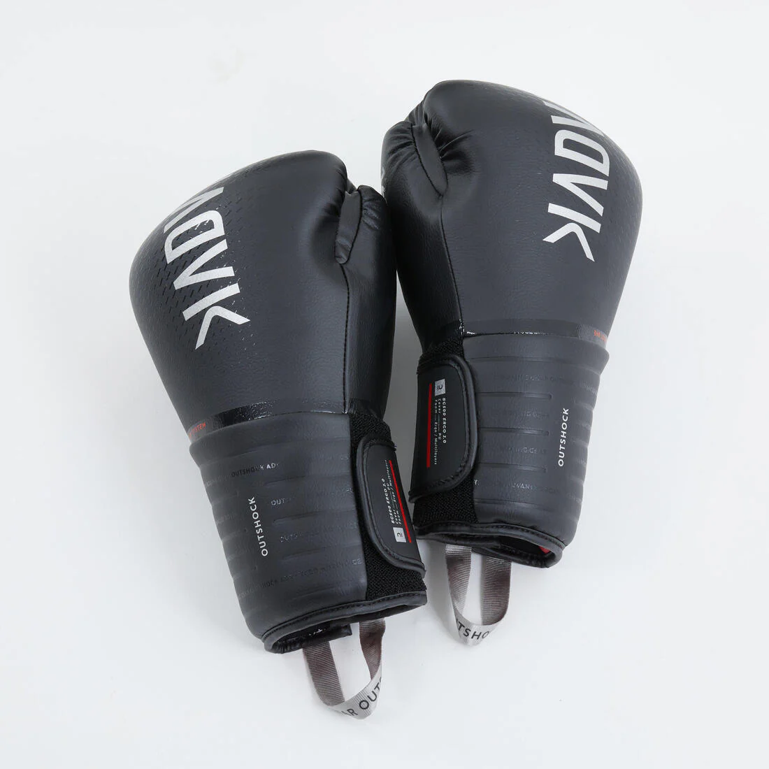 Guantes de boxeo Outshock 500 negro - Image 2