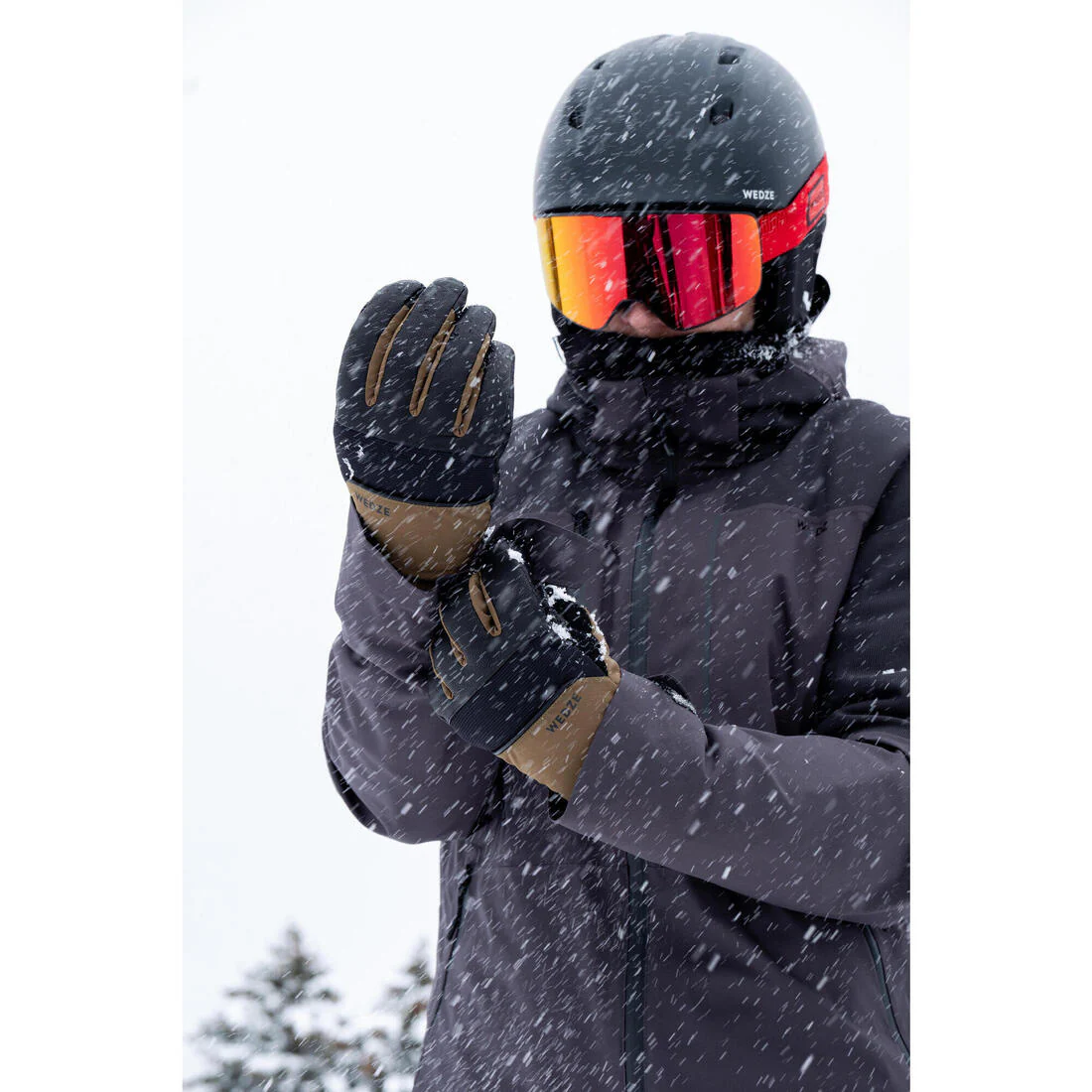 Guantes térmicos de esquí y nieve impermeables Adulto Wedze 550 - Image 13