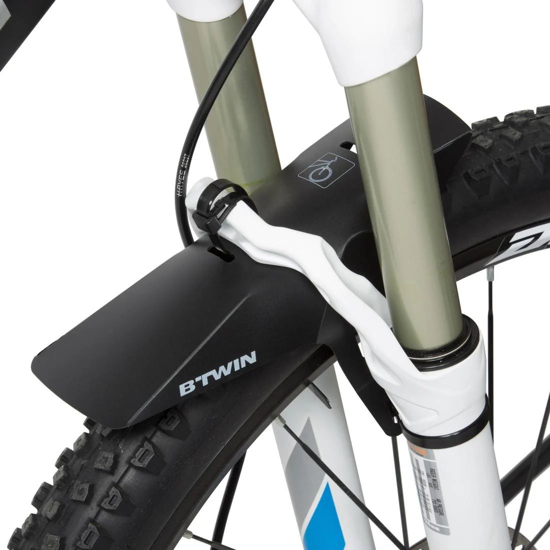 GUARDABARROS BICICLETA MONTAÑA DELANTERO LIGERO Y COMPACTO 26" - 27,5" - 29" - Image 8