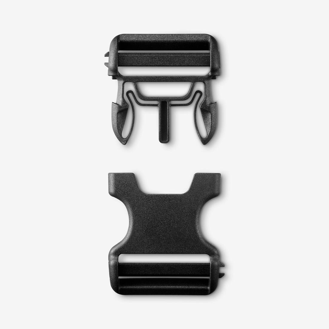 Hebilla de ajuste para mochila con doble pin lock, 38 mm - Image 3