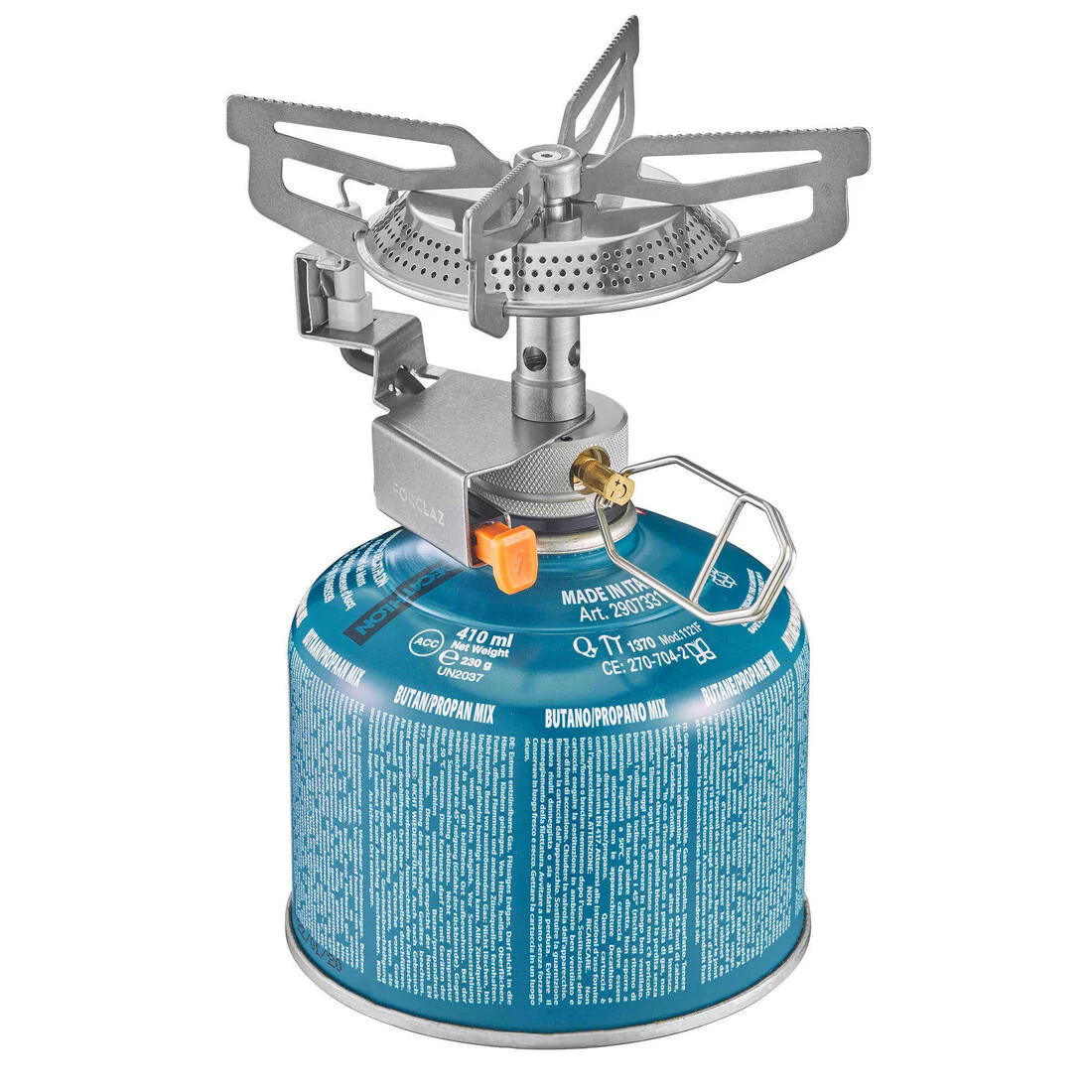 Hornillo de gas 2200W con mechero integrado Forclaz Trek100 - Image 3