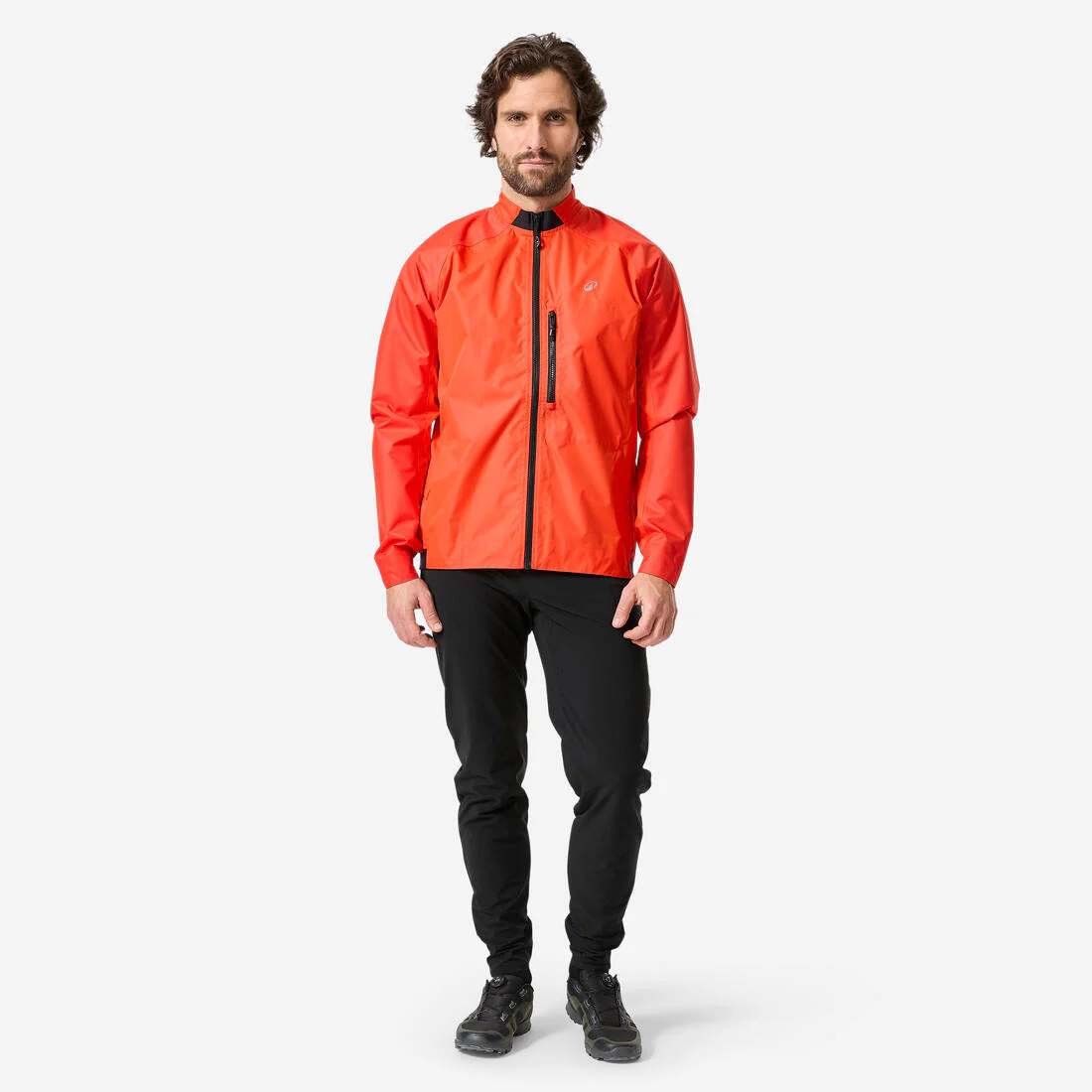 Impermeable Bici MTB Expl 500 Rojo - Image 2