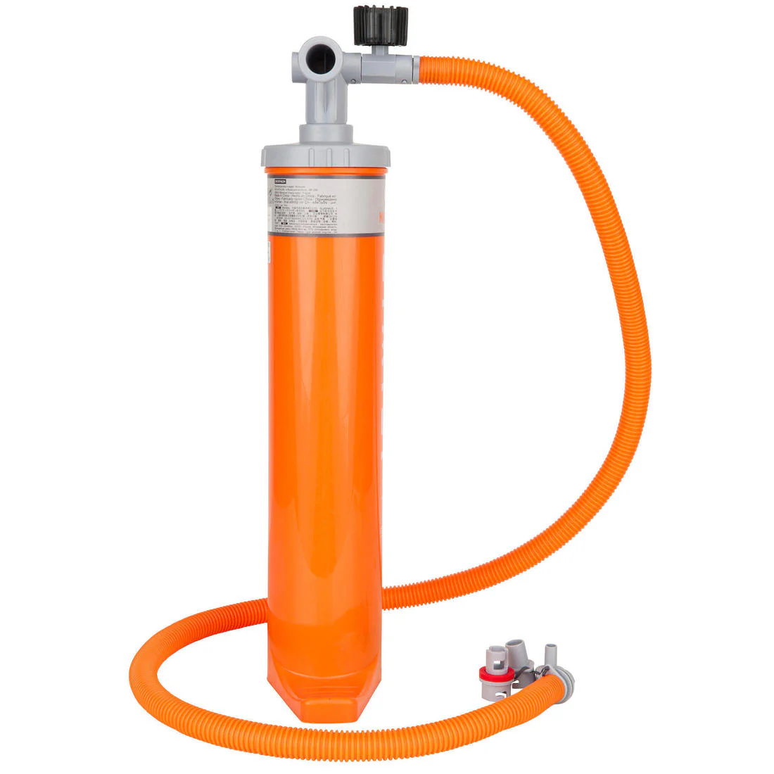 Inflador doble acción kayak itiwit Naranja hasta 8 PSI - Image 2