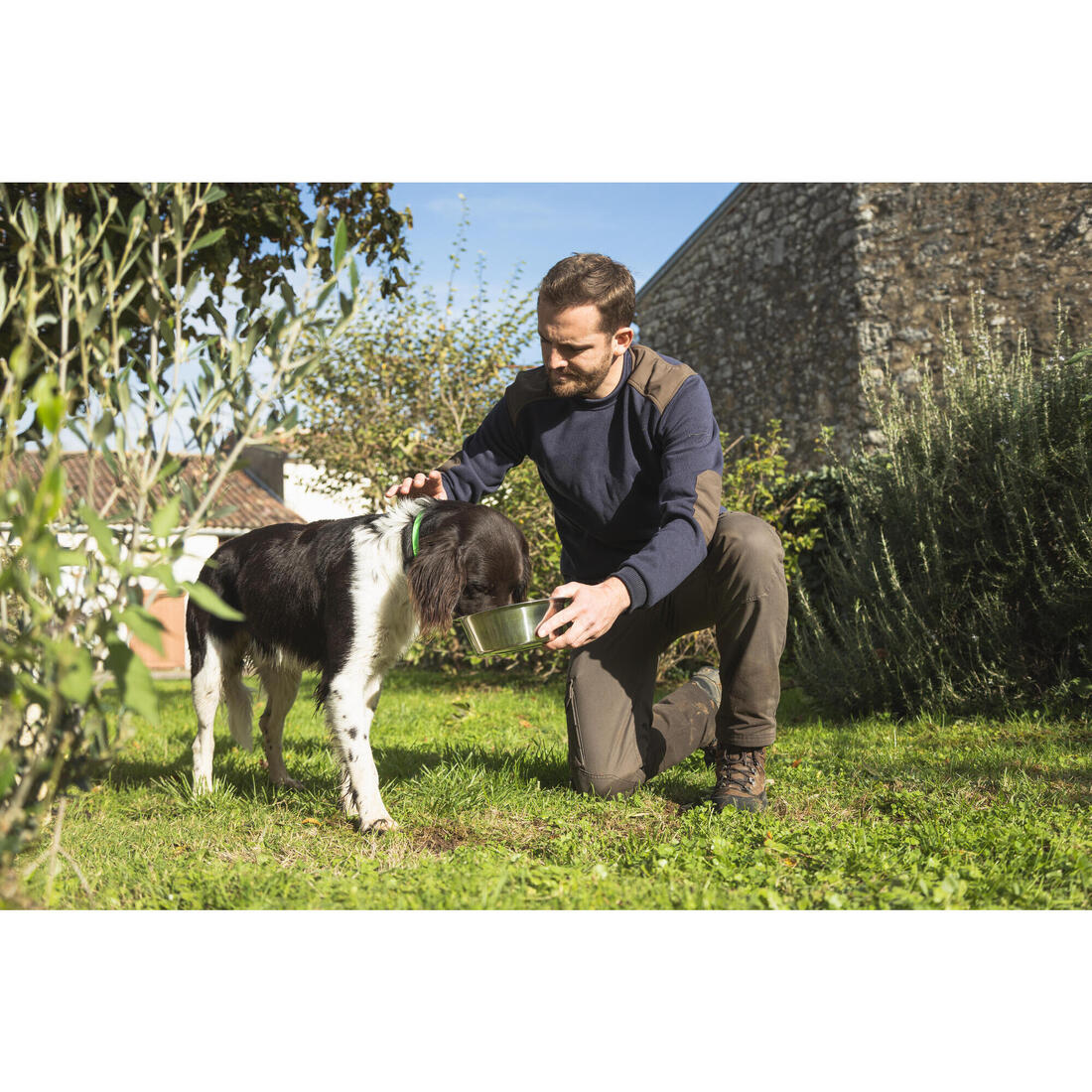 Jersey Solognac 500 Hombre Calido Fibra Polar - Image 12