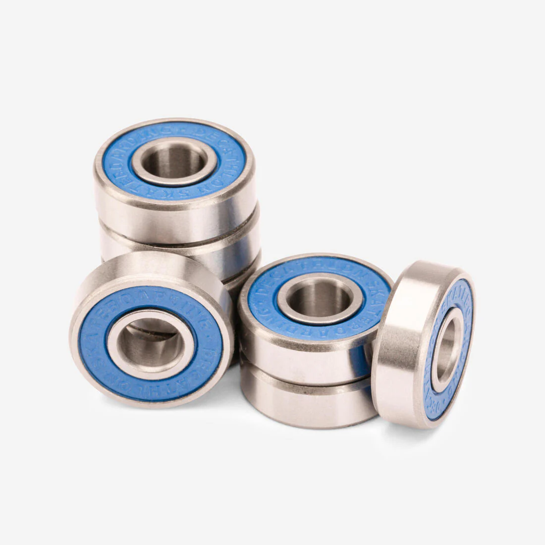 Juego 8 Rodamientos Skate BR500 Azul Alta Calidad