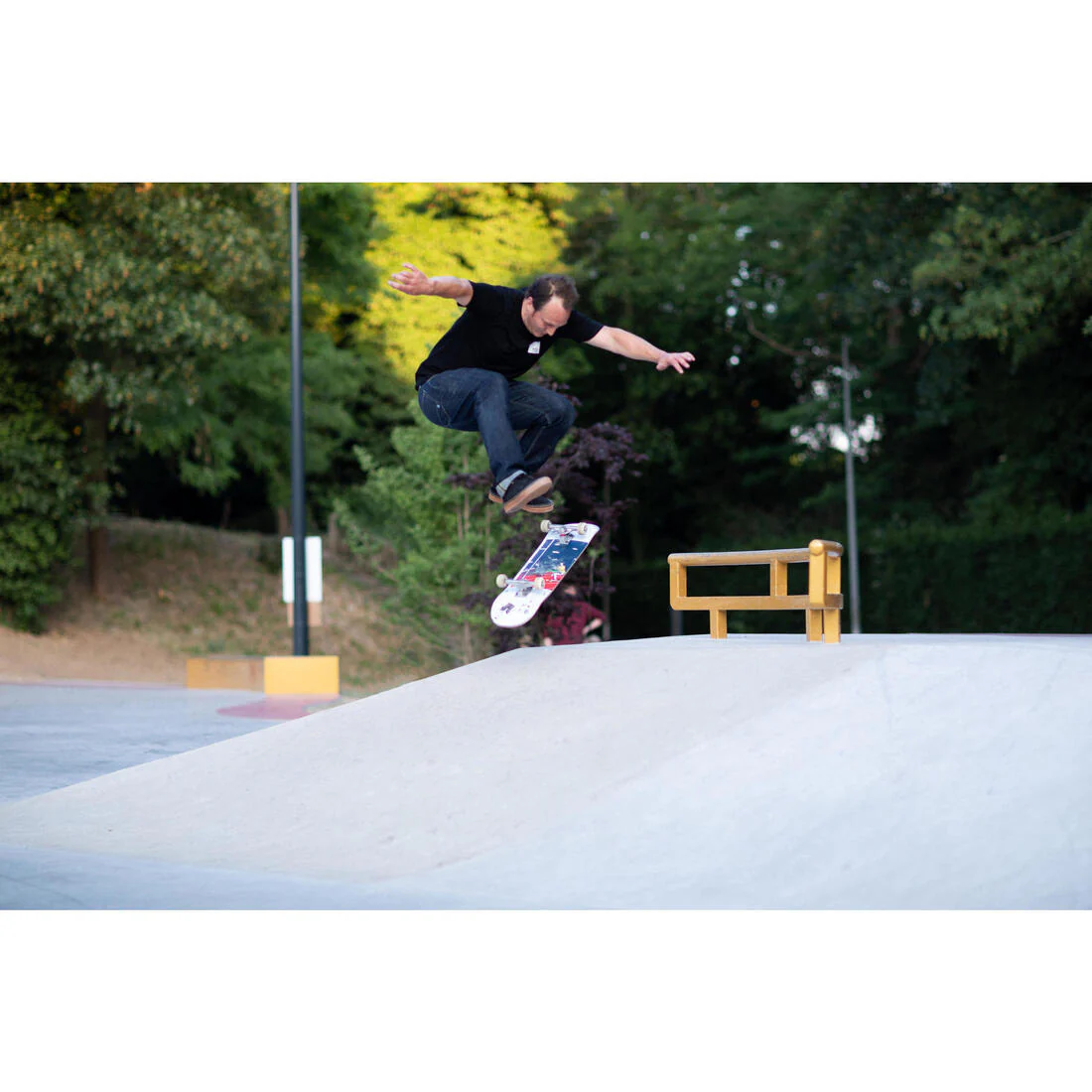 JUEGO DE 4 RUEDAS SKATEBOARD COLOR MARFIL FORMA CÓNICA TAMAÑO 52 mm, 99 A - Image 14