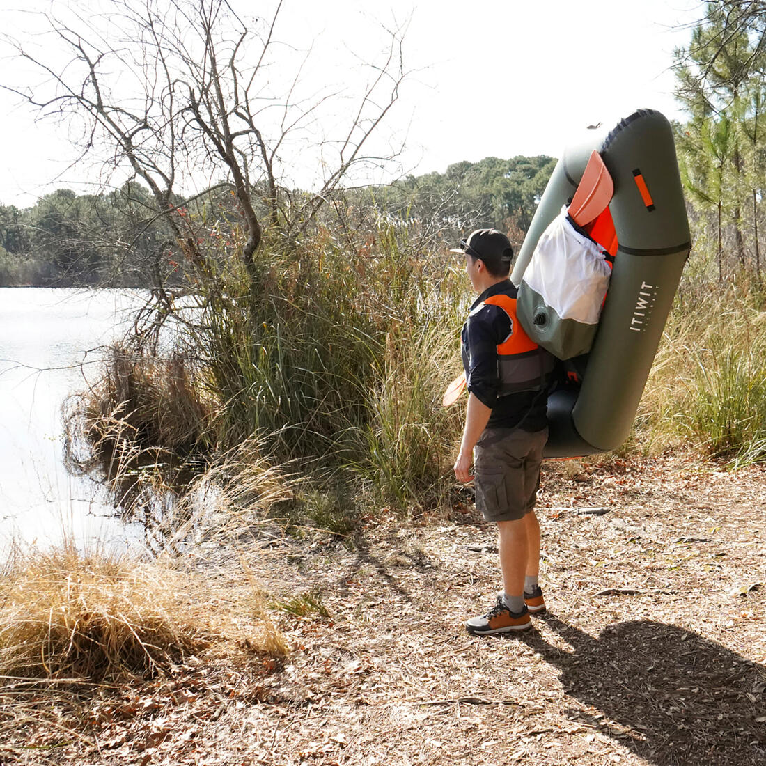 Kayak packraft 100 ultracompacto hinchable 1 Plaza Itiwit - Image 11