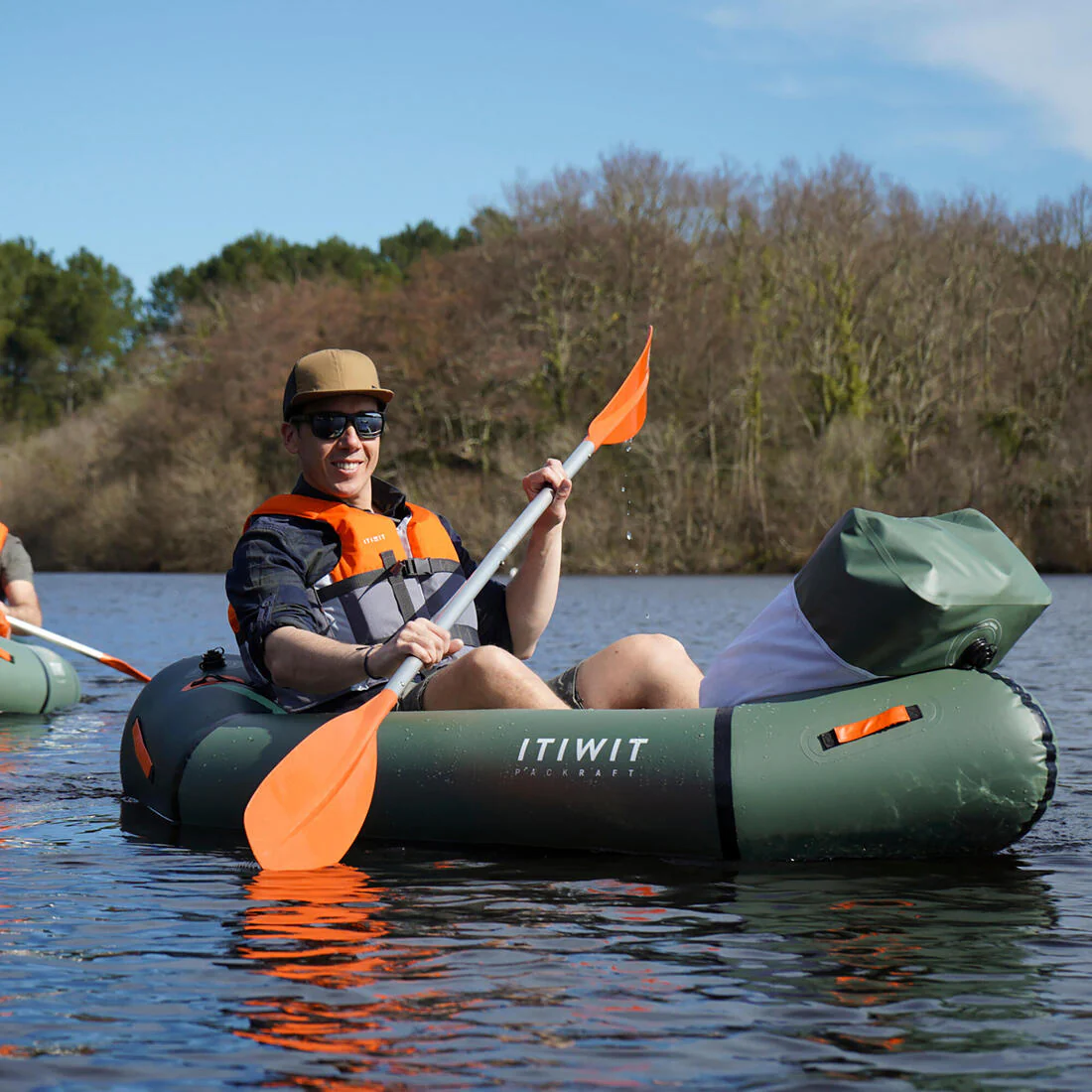 Kayak packraft 100 ultracompacto hinchable 1 Plaza Itiwit - Image 13