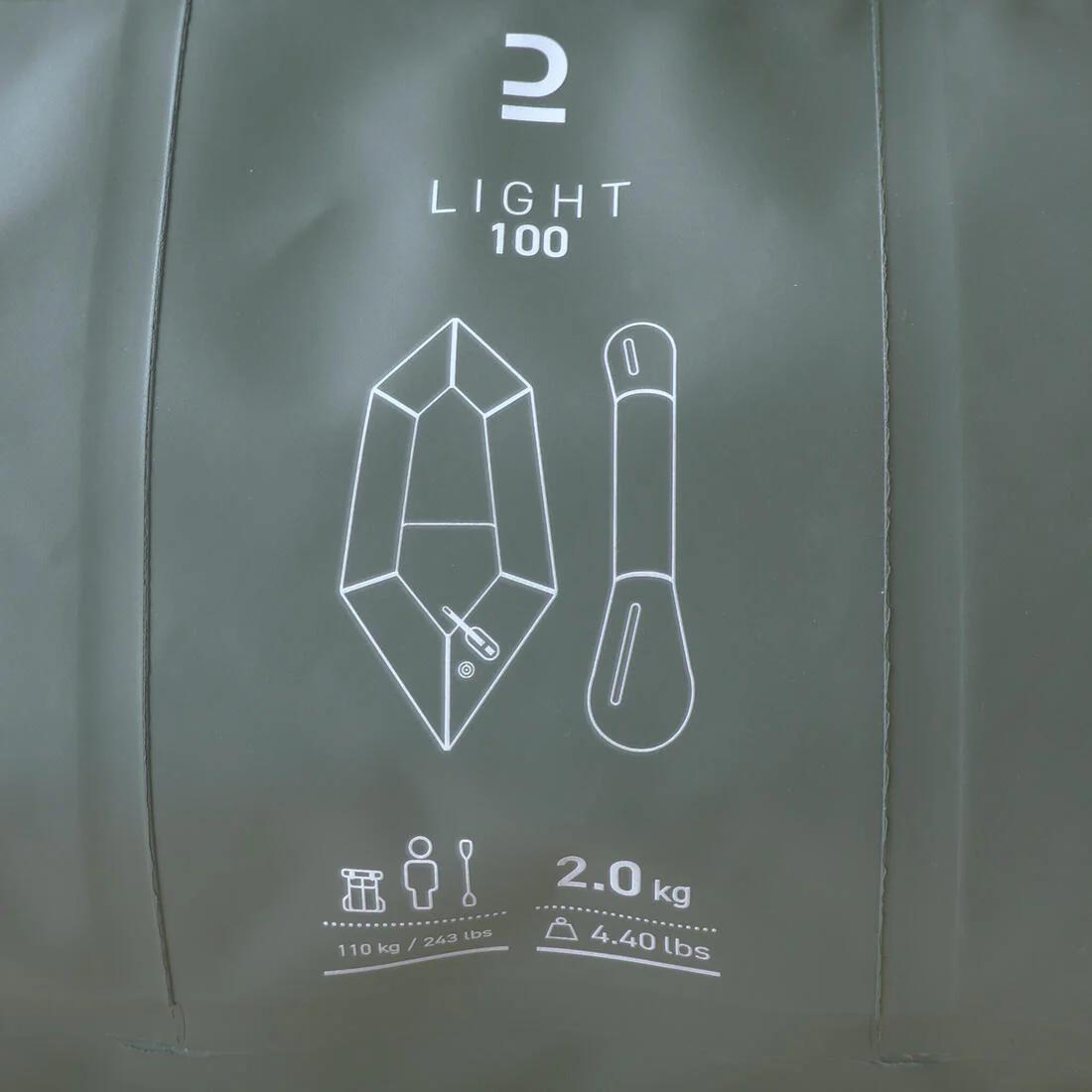 Kayak packraft 100 ultracompacto hinchable 1 Plaza Itiwit - Image 16