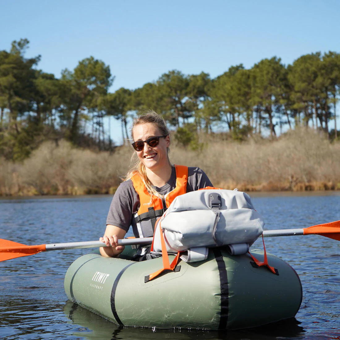 Kayak packraft 100 ultracompacto hinchable 1 Plaza Itiwit - Image 9