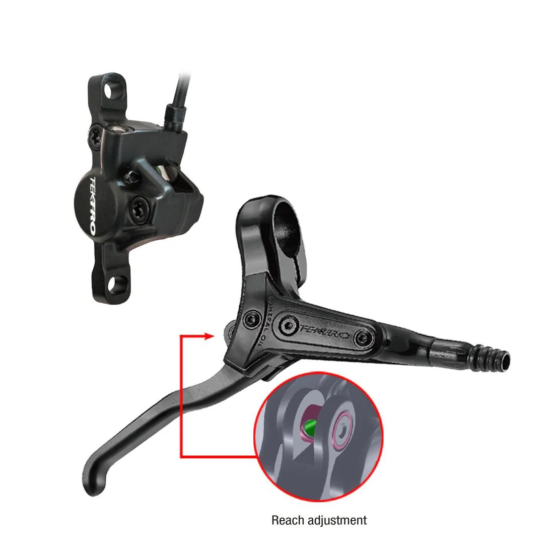 Kit Freno Hidráulico Tektro T275 PM 1400 mm Derecho