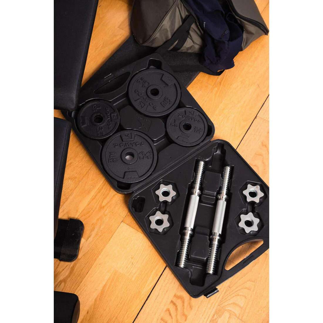 Kit mancuernas 20 kg musculación Corength - Image 8