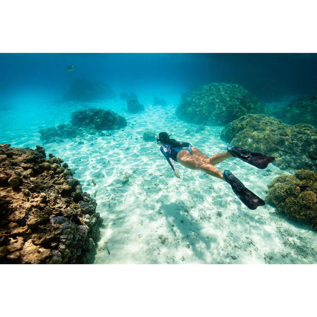 Kit Snorkel Aletas + Máscara + Tubo 100 Adulto - Image 16