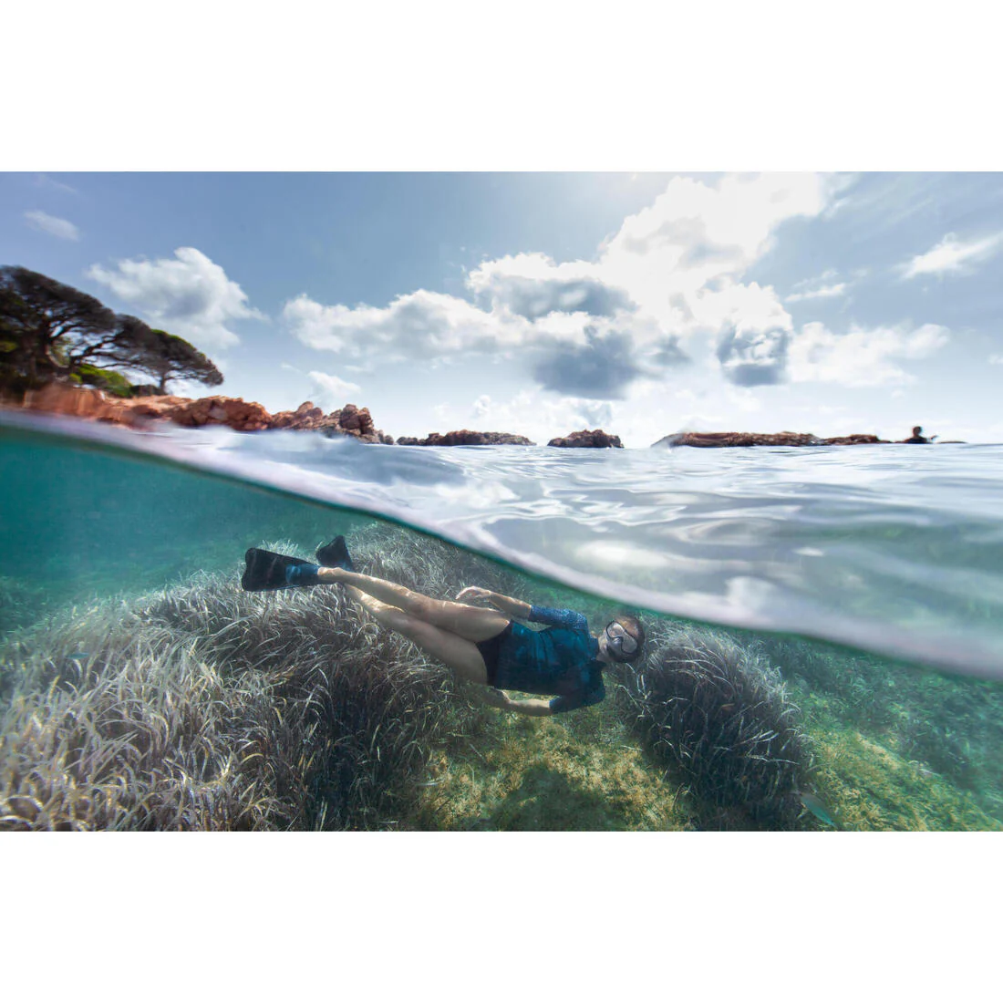 Kit Snorkel Aletas + Máscara + Tubo 100 Adulto - Image 17