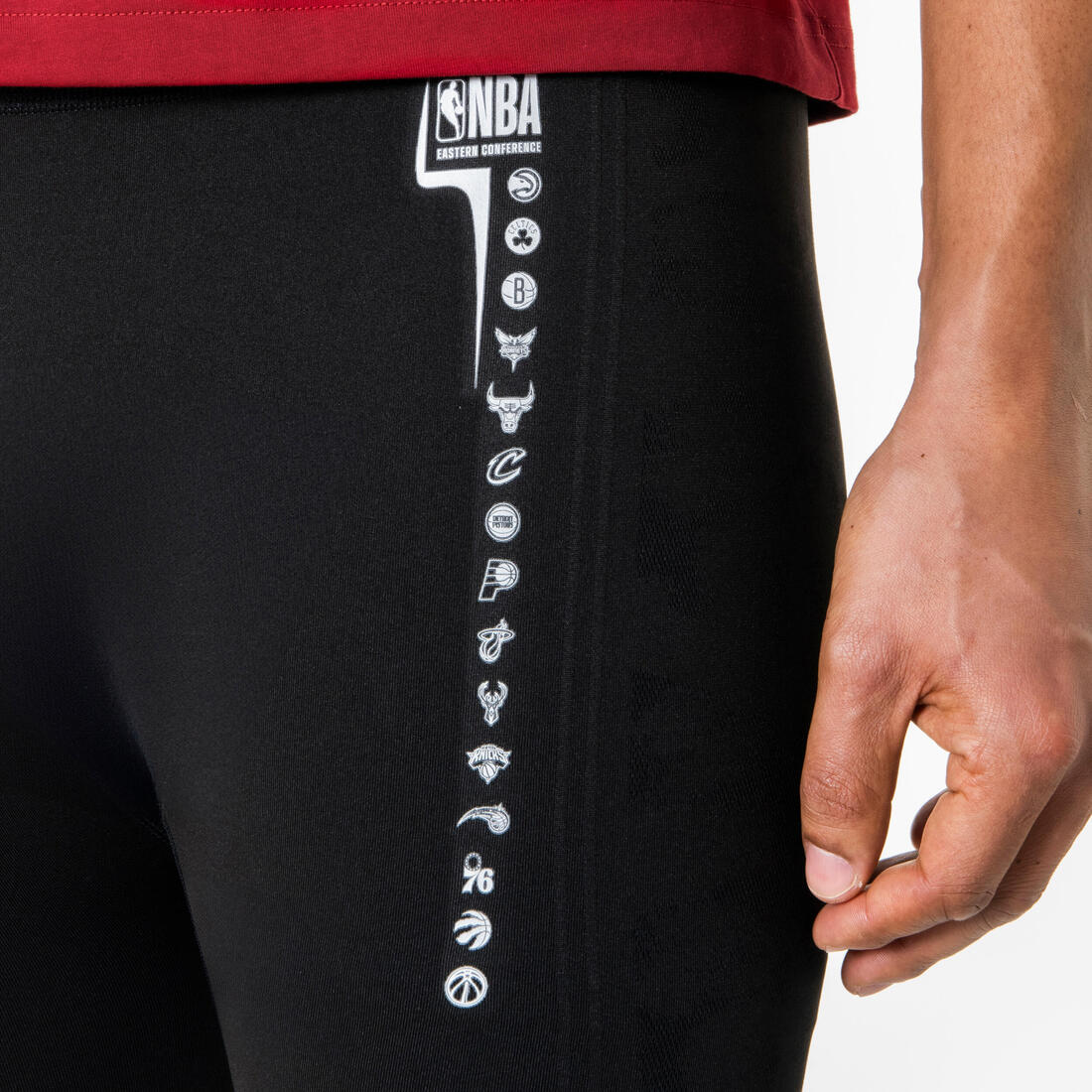 Leggings de baloncesto 3/4 NBA hombre - TIGHT 900 negro - Image 3