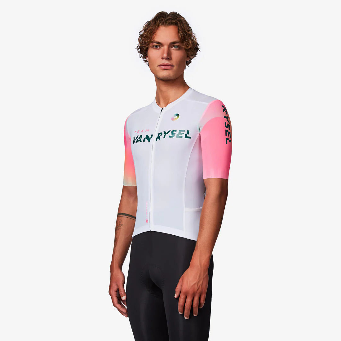 Maillot Ciclismo Carretera Racer 2 Unisex Violeta Manga Corta Verano - Image 19