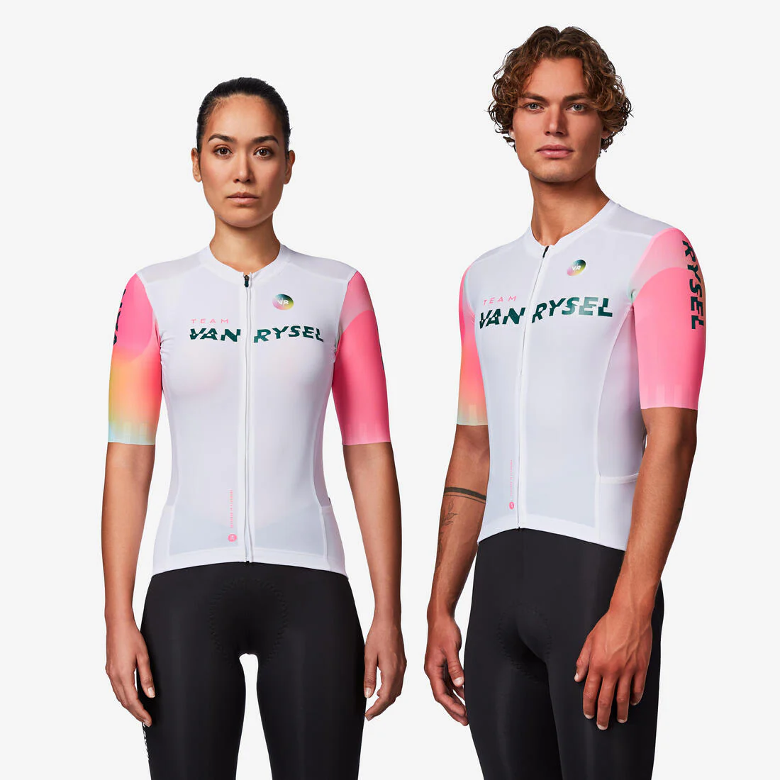 Maillot Ciclismo Carretera Racer 2 Unisex Violeta Manga Corta Verano - Image 2