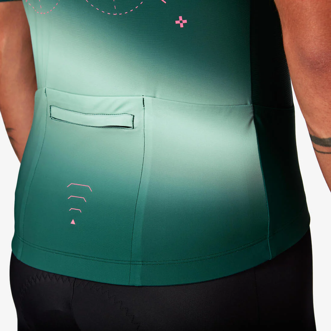 Maillot Ciclismo Carretera Racer 2 Unisex Violeta Manga Corta Verano - Image 9
