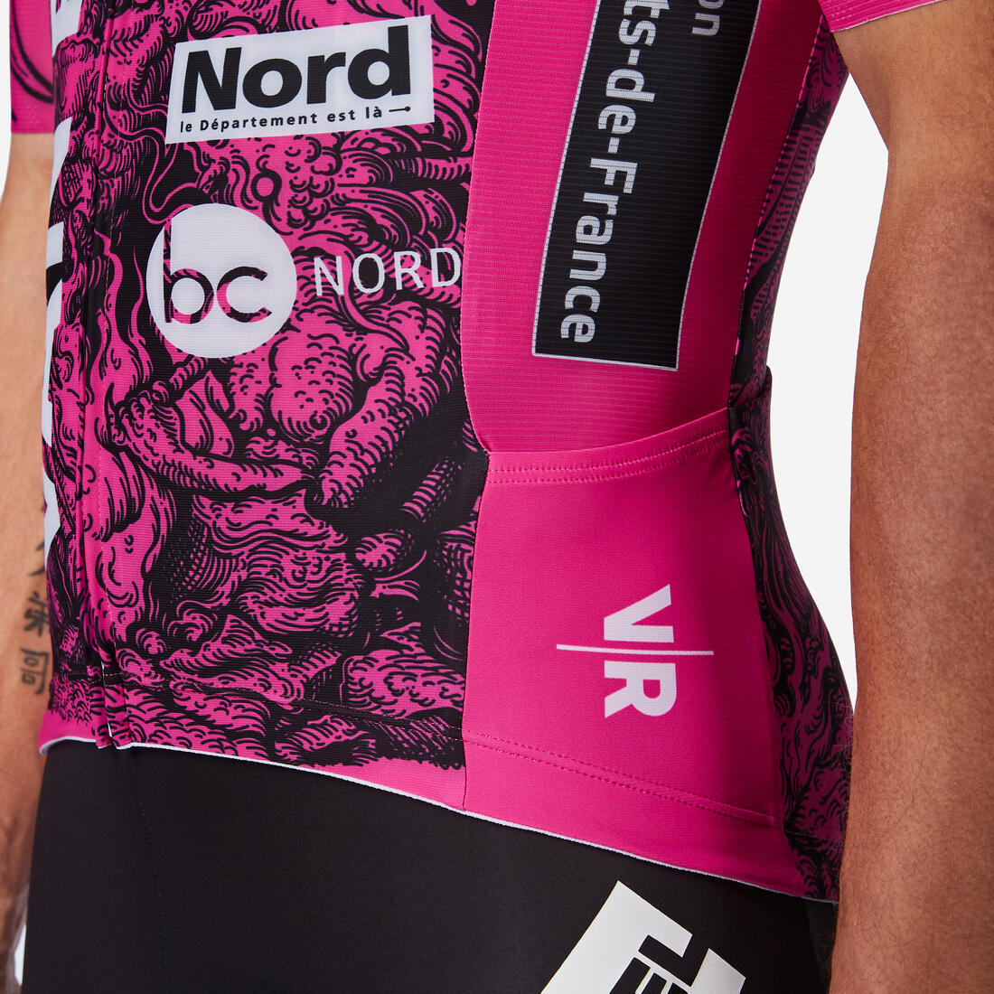 Maillot Ciclismo Carretera RCR-R Van Rysel Roubaix Manga Corta Réplica - Image 6