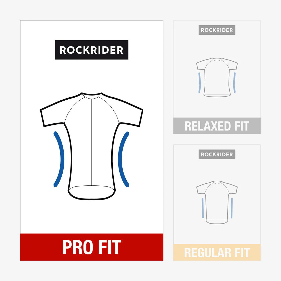 Maillot ciclismo MTB manga larga entretiempo hombre Rockrider Xc azul - Image 5