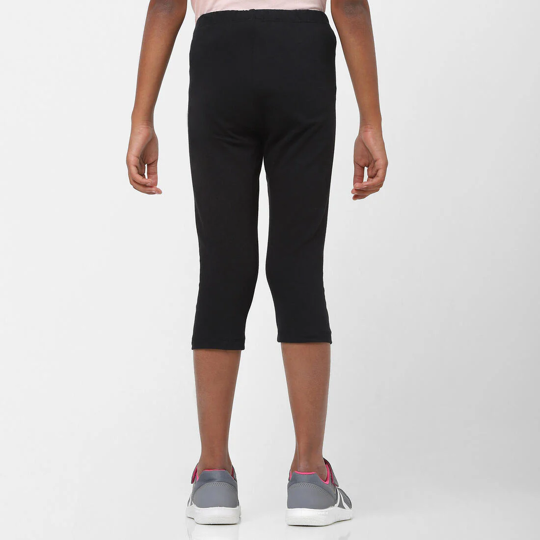 Mallas Leggings Niña y Niño 100 Gimnasia Negro - Image 2
