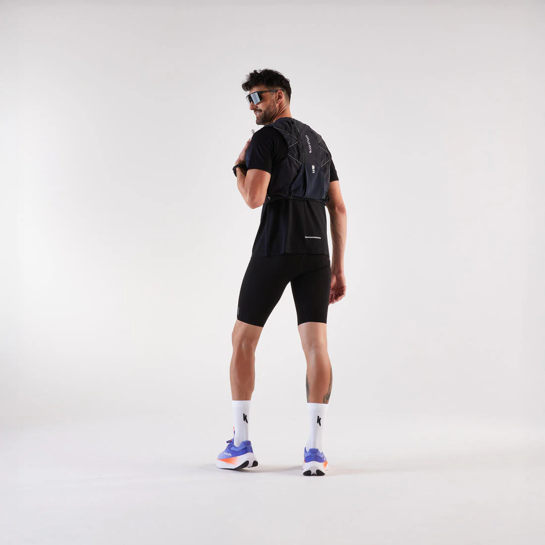 Mallas running cortas Hombre Kiprun negro - Image 2