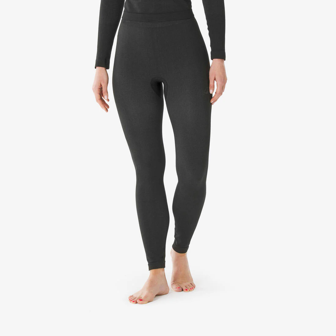 Mallas térmicas de esquí mujer, BL 500 seamless negro - Image 2