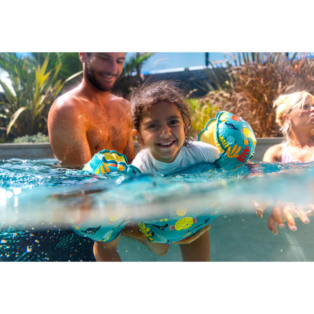 Manguitos cinturón Piscina Evolutivos Niños Tiswim v2 15-30 Kg Sabana - Image 41