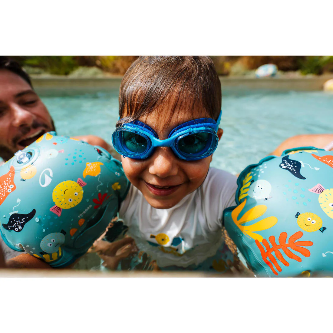 Manguitos cinturón Piscina Evolutivos Niños Tiswim v2 15-30 Kg Sabana - Image 49